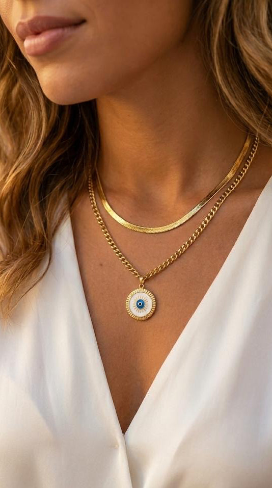 Collana White Amulet