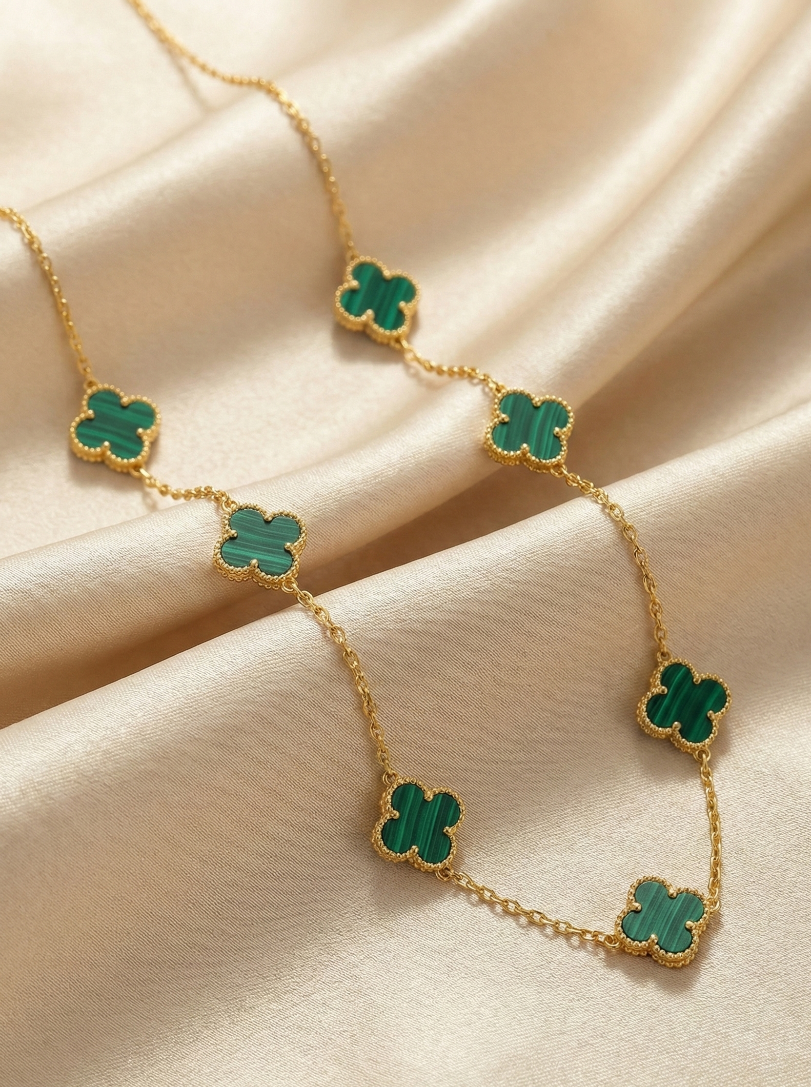 Collana Felicia Verde