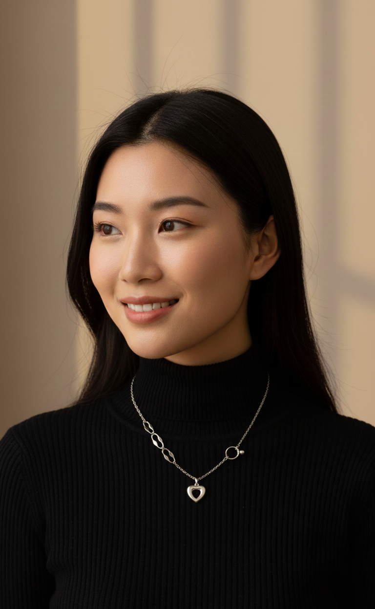 Collana Amore Asimmetrico