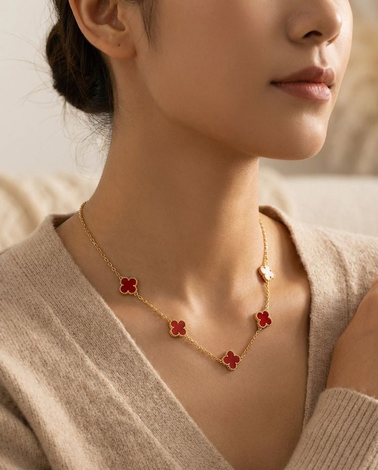 Collana Felicia Rossa