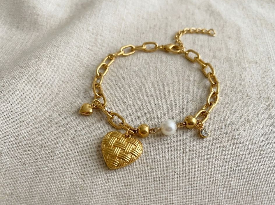 Bracciale Charm Intreccio d'Amore